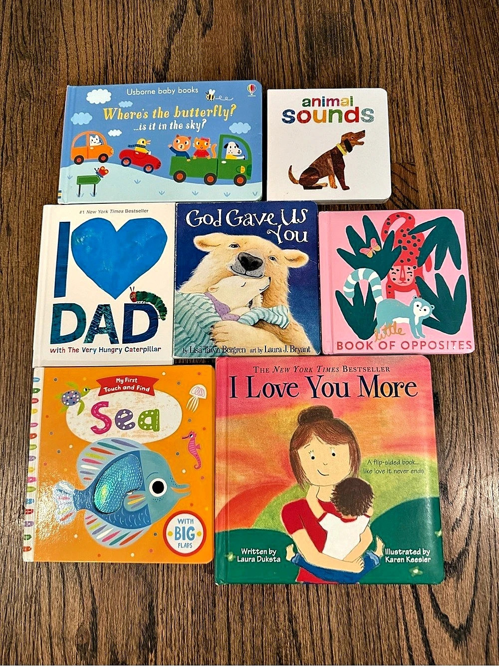 Board Book Set of 7 Bundle